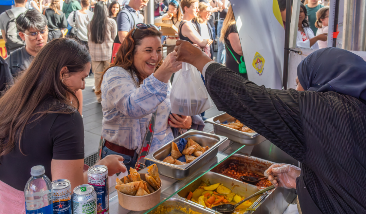 Street Food from Addis Taste at Greenwich Market